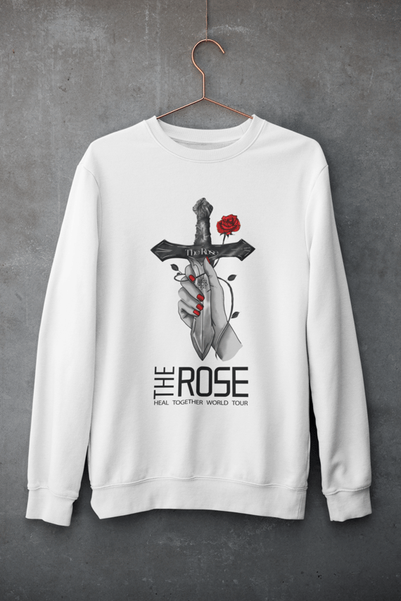 THE ROSE - Moletom (branco)