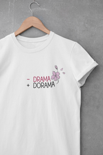 Nome do produto  - Drama + Dorama - Branca [COLEÇÃO DORAMEIRA]