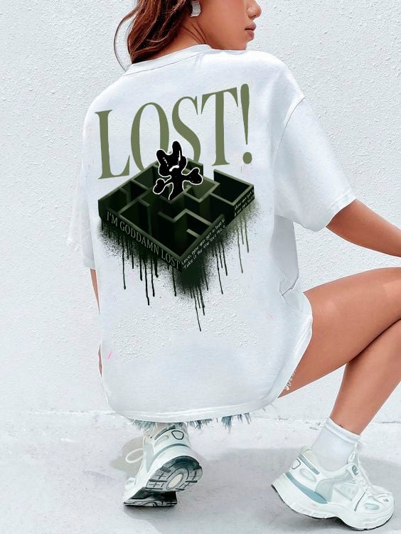 Nome do produto: RM - LOST Labyrinth Ver. (frente e costas)