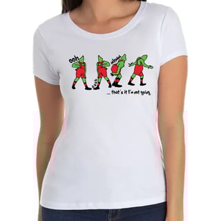 Nome do produto Baby Look Grinch Thats It Im Not Going
