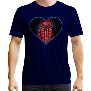 Camiseta Coração de Herói Homem Aranha v1