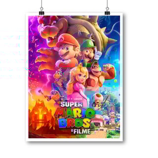 Poster Super Mario Bros O Filme (2023)