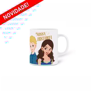 Nome do produto CANECA NOSSA HISTÓRIA
