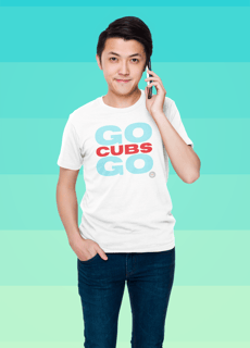 Camiseta Go Cubs Go