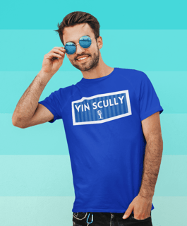 Camiseta Letreiro Vin Scully