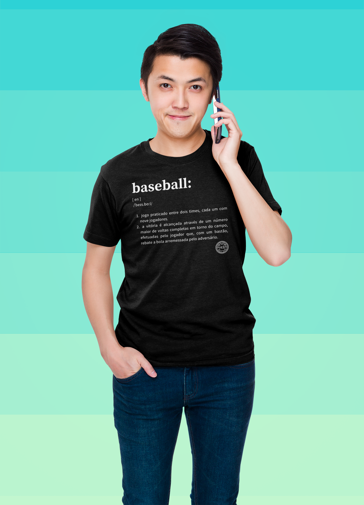 Camiseta Baseball - Dicionário