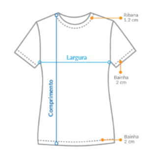 Nome do produto CAMISETA CSB FEMININA - CLASSIC