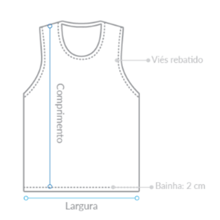 Nome do produto REGATA CSB - MASCULINA CLASSIC 