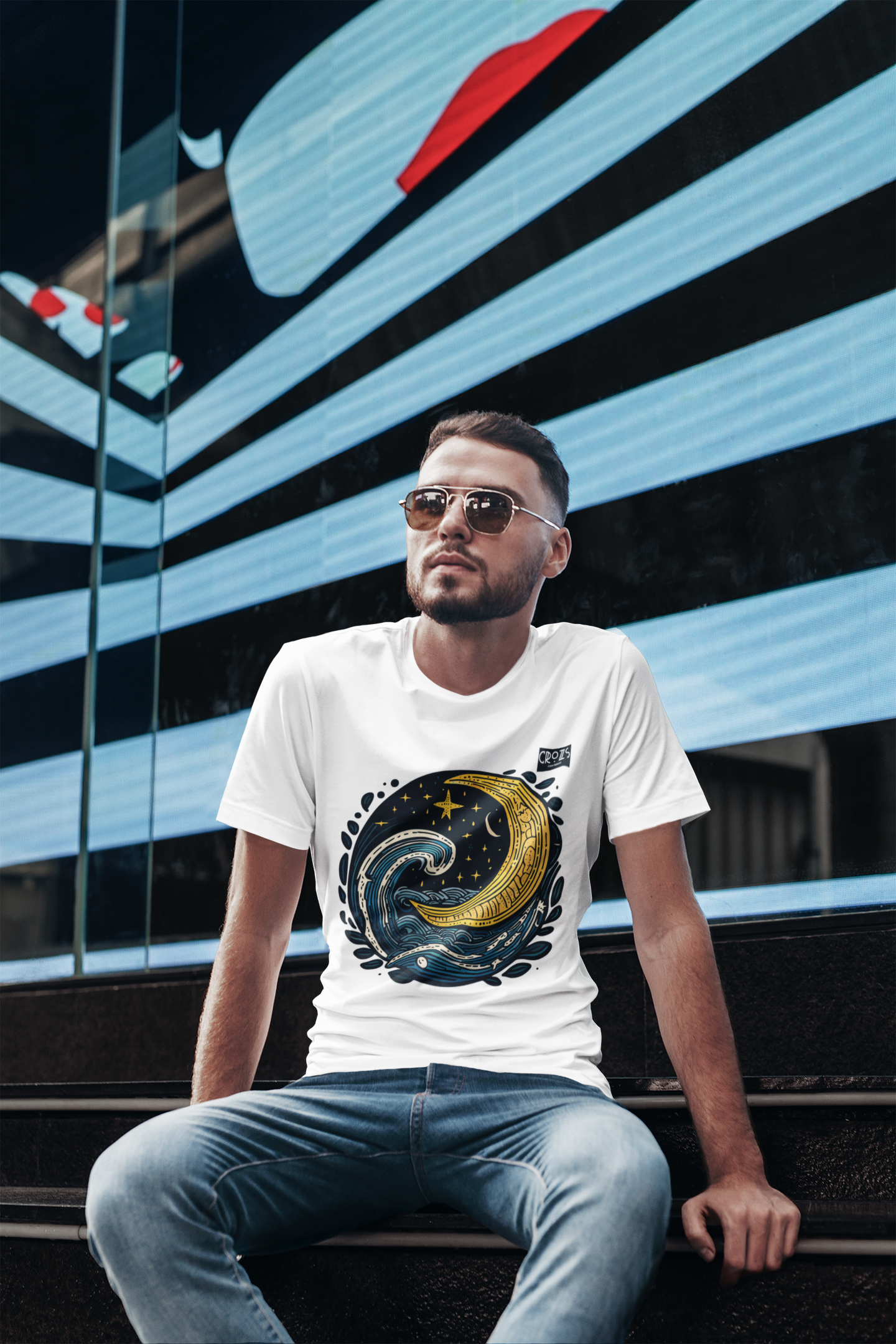 Camiseta Lua e Mar 2