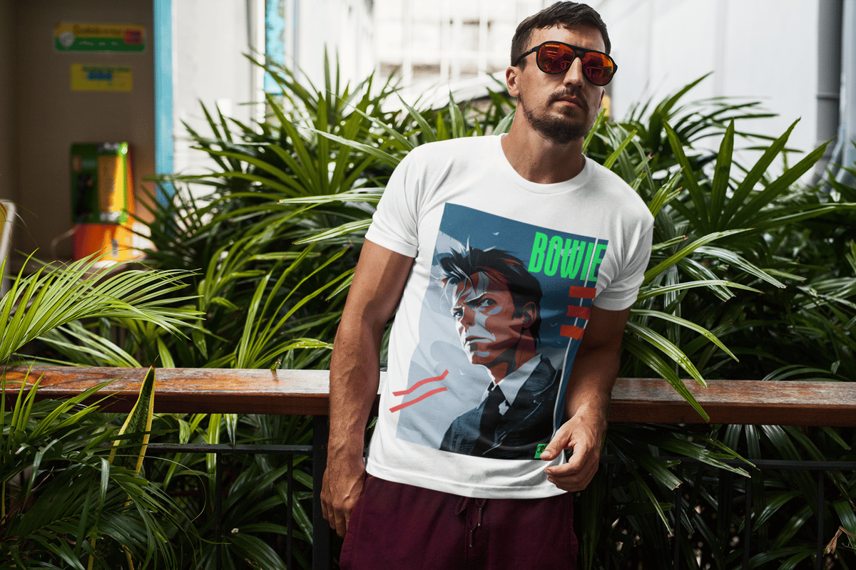 Nome do produto: Camiseta Bowie