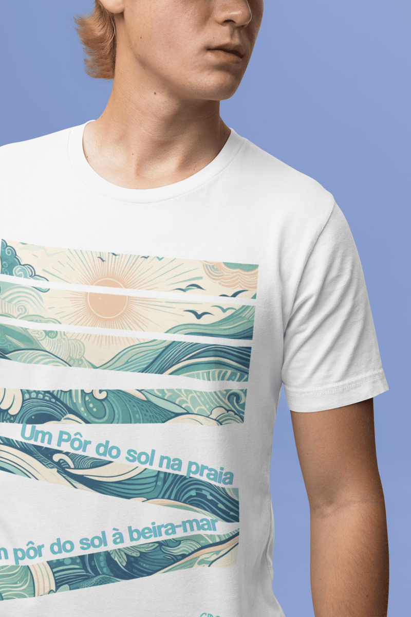 Nome do produto: Um pôr do sol na praia