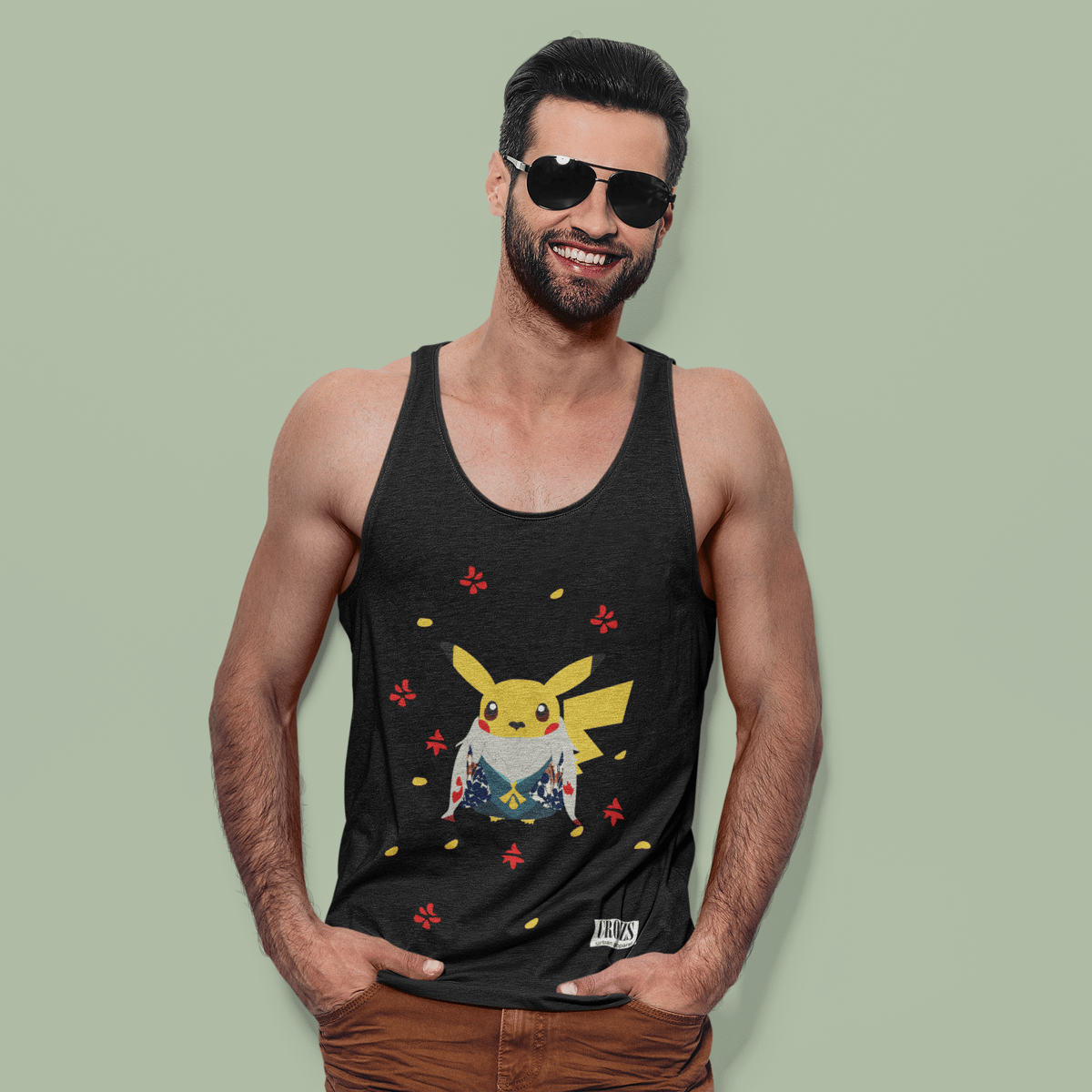 Nome do produto: Regata Pikachu Ancião