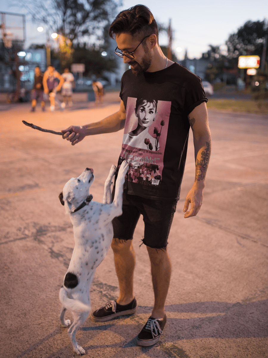 Nome do produto: Camiseta Audrey Hepburn