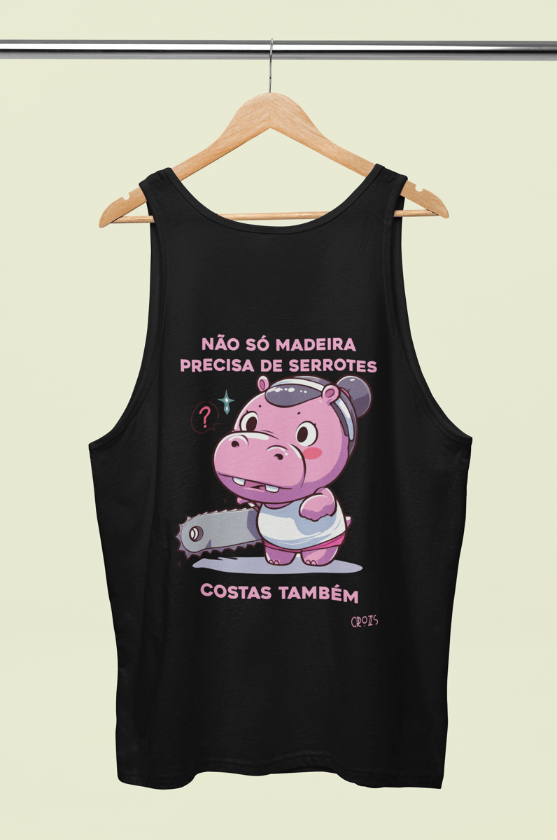Nome do produto: Regata Hipopotamo Fitness