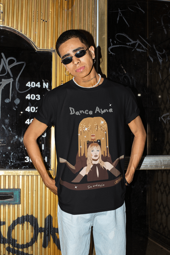 Camiseta Dance Alone Sia e Kylie