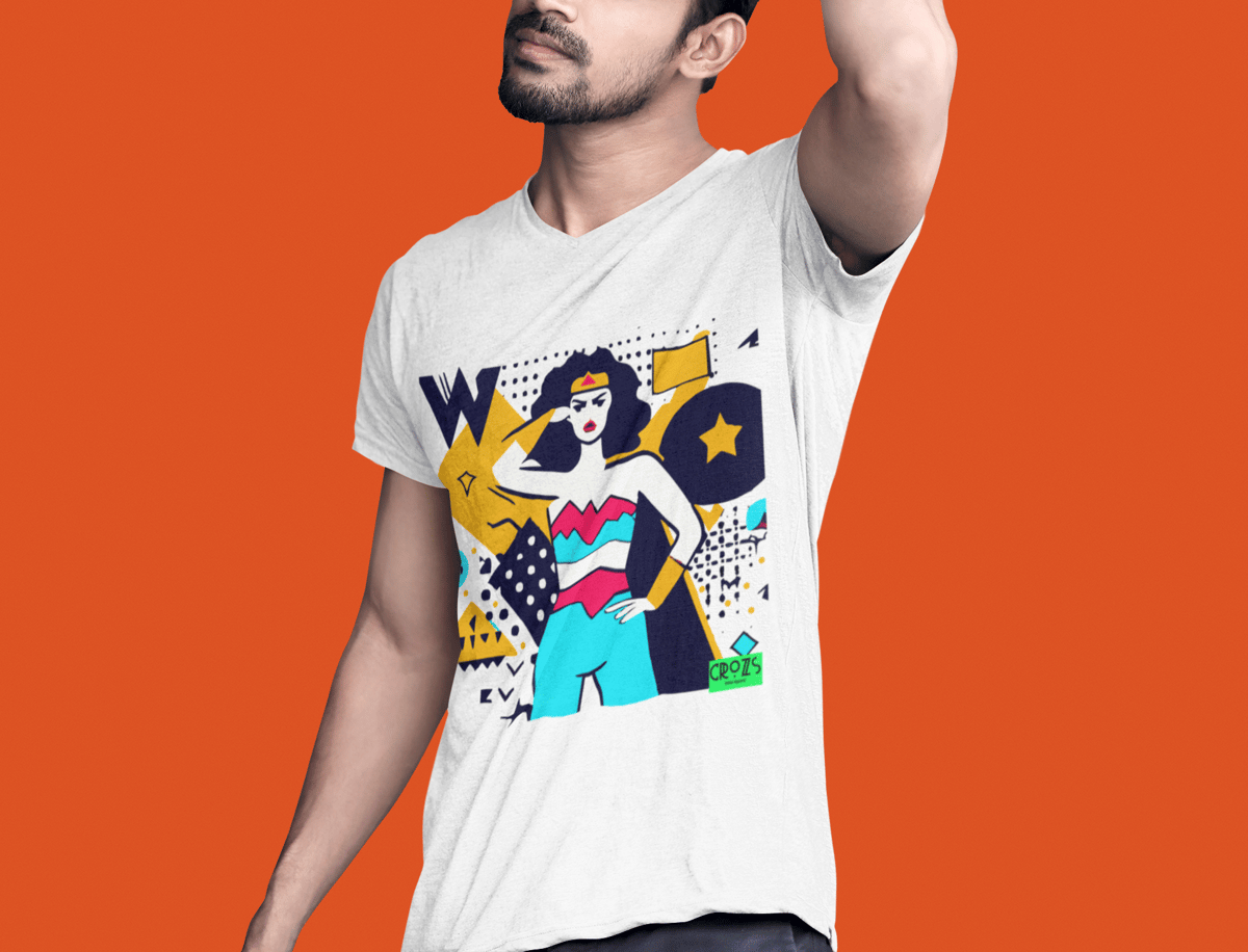 Nome do produto: Camiseta Mulher Maravilha