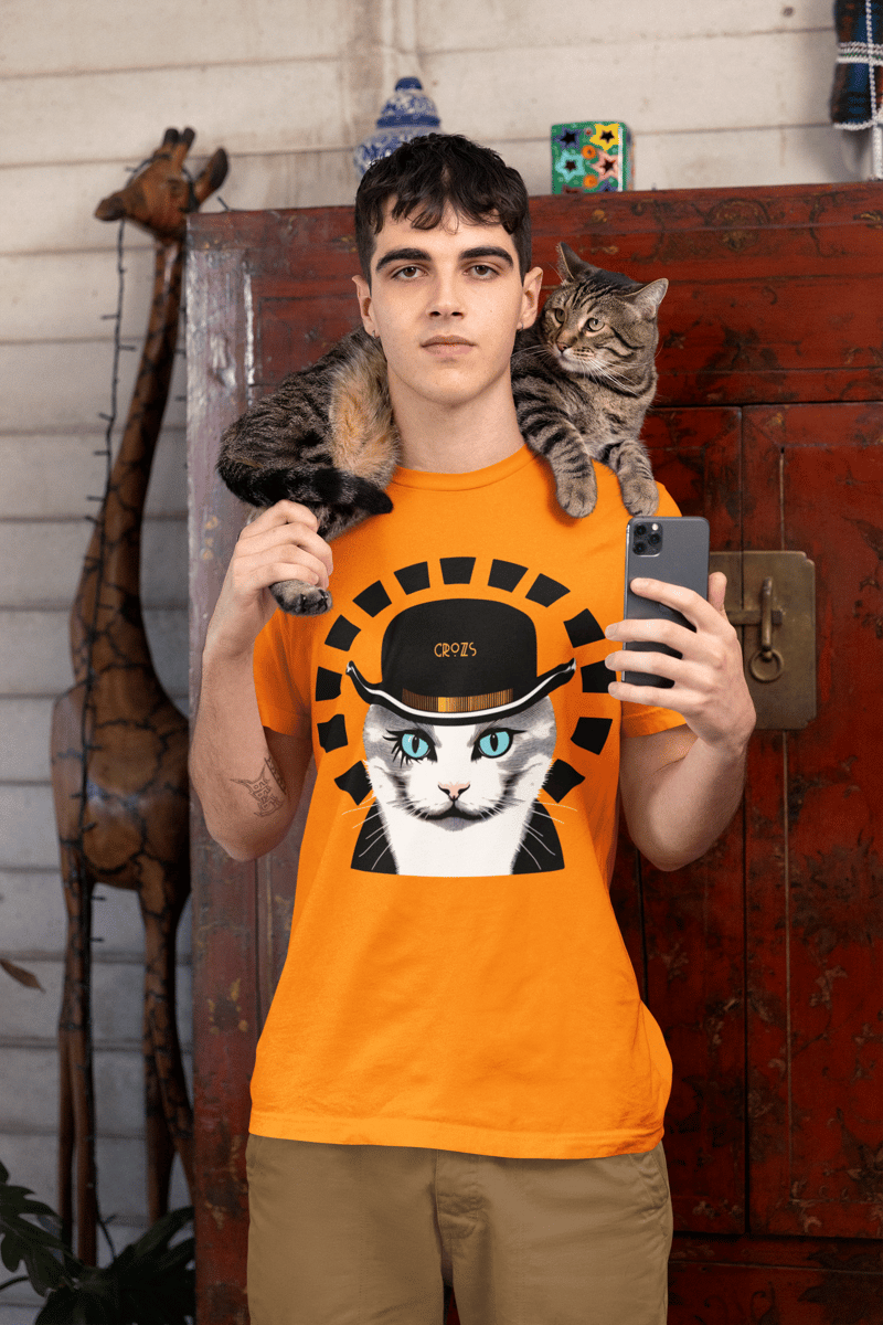 Nome do produto: Camiseta Laranja MecaniCAT