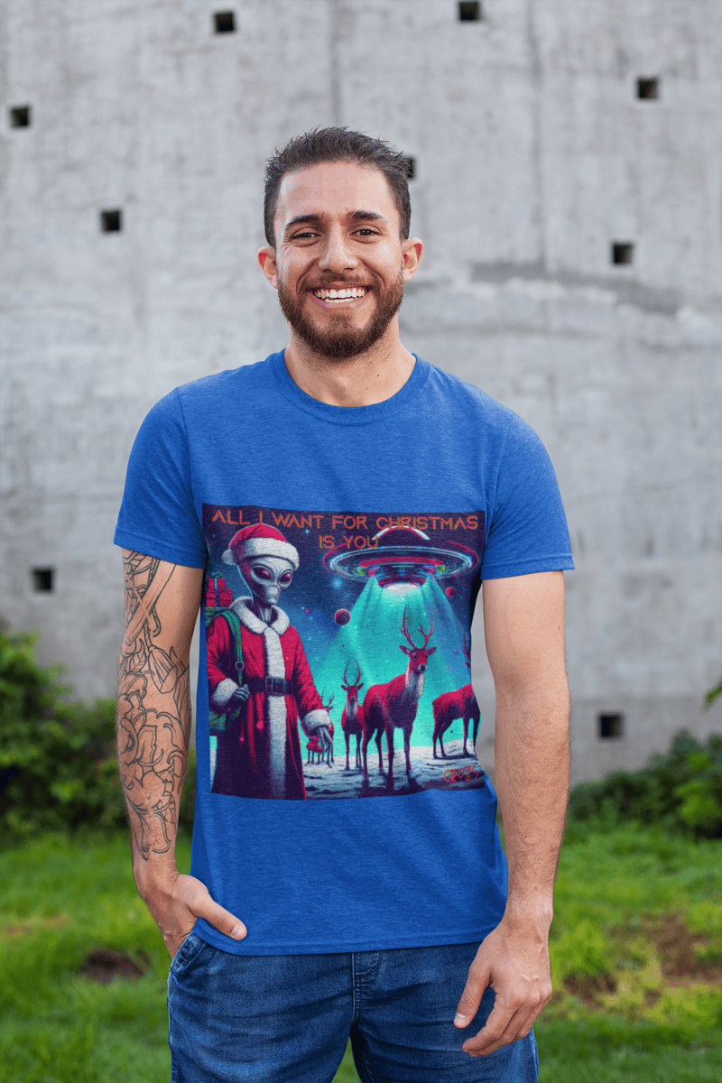 Nome do produto: Camiseta All i want for christmas is you