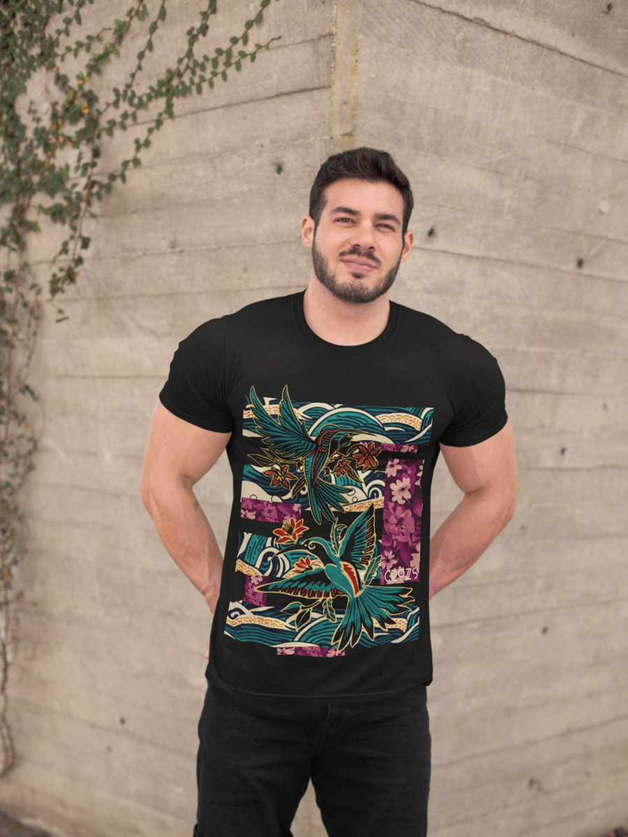 Nome do produto: Camiseta Beija-Flor