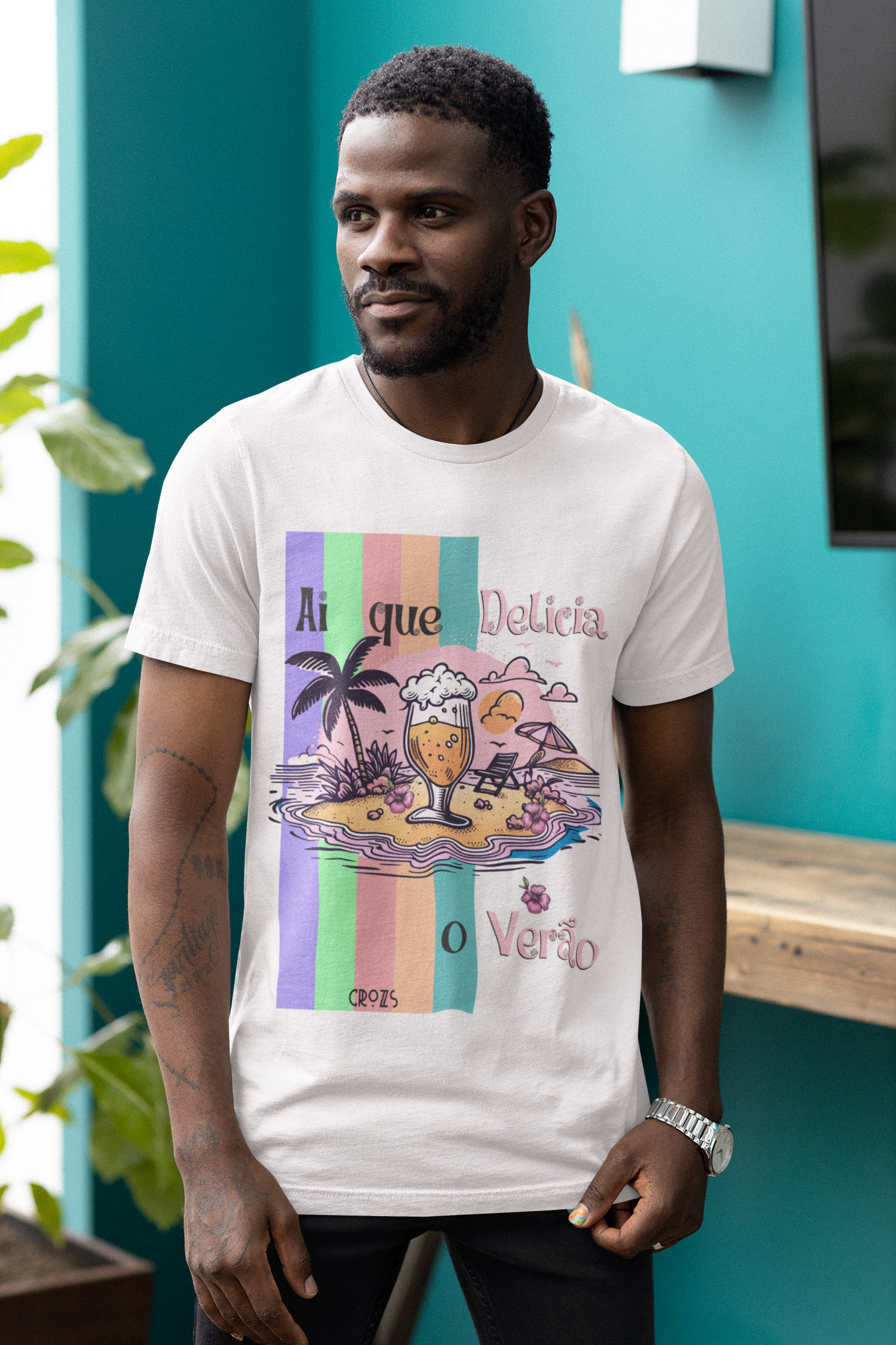 Camiseta Ai que delicia o verão