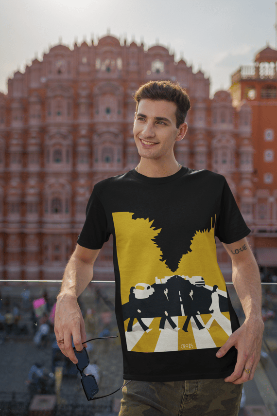Camiseta Beatles Abbey Road