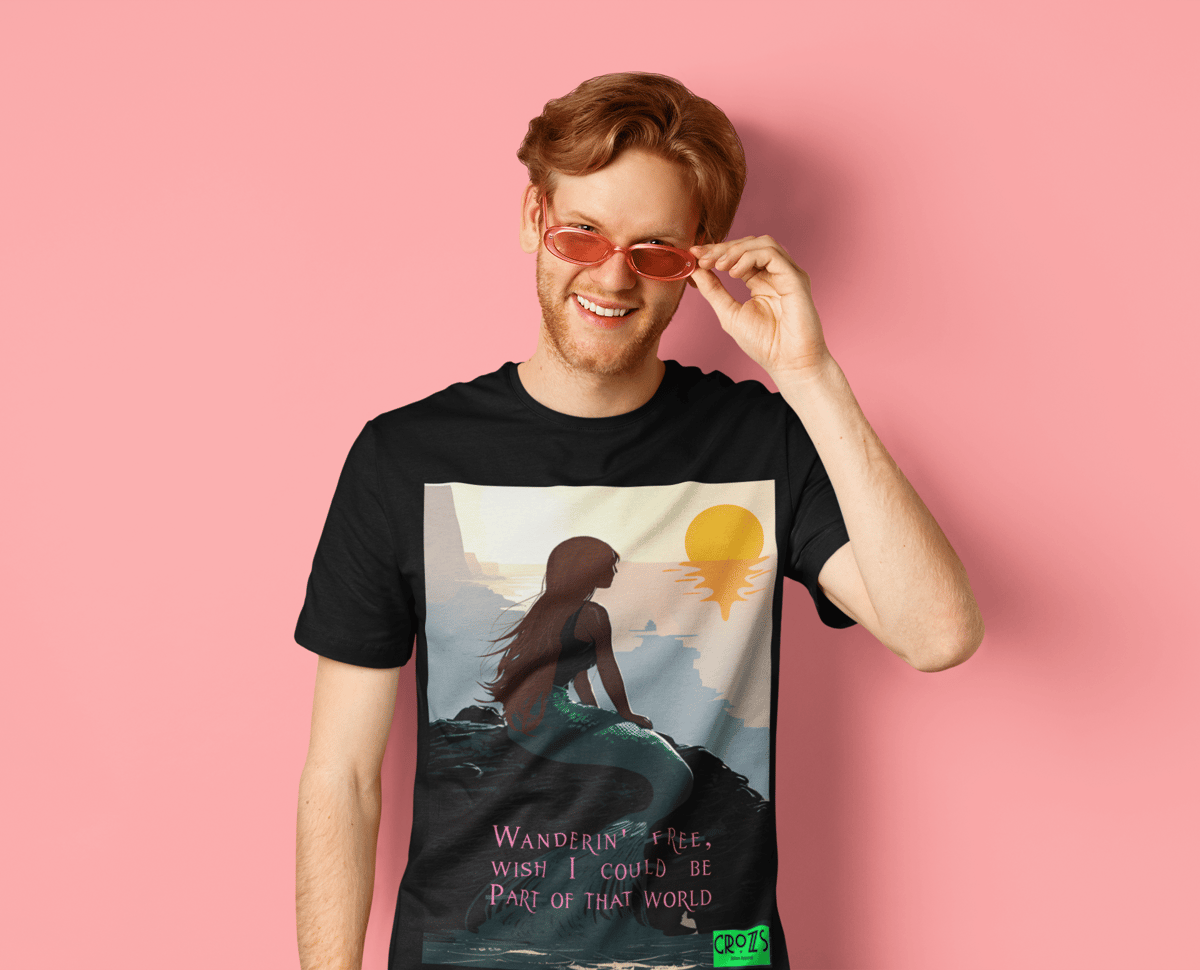 Nome do produto: Camiseta A Pequena Sereia
