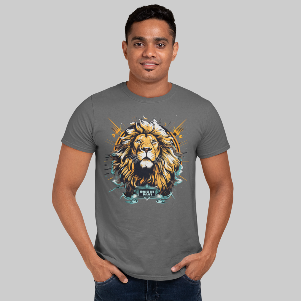 Nome do produto: Camiseta masculina Raiz de Davi