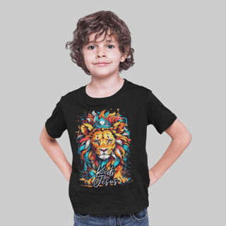 Nome do produto Camiseta masculina infantil 2 a 8 anos Kids for Jesus 
