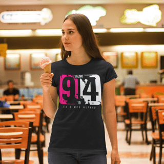 Camiseta feminina - És o meu alívio