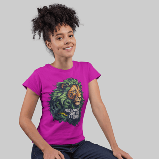 Nome do produto Camiseta feminina Feliz a nação cujo Deus é o Senhor