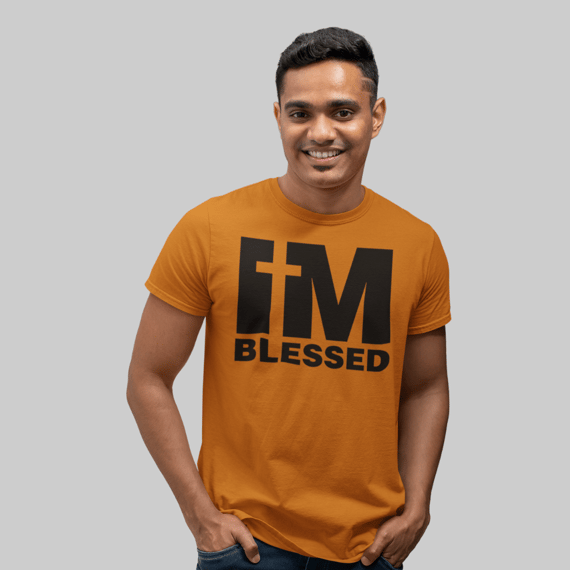 Camiseta masculina I´m Blessed