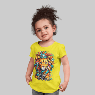 Nome do produto Camiseta feminina infantil 2 a 8 anos Kids for Jesus