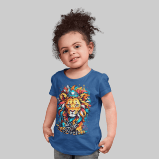 Nome do produto Camiseta feminina infantil 2 a 8 anos Kids for Jesus