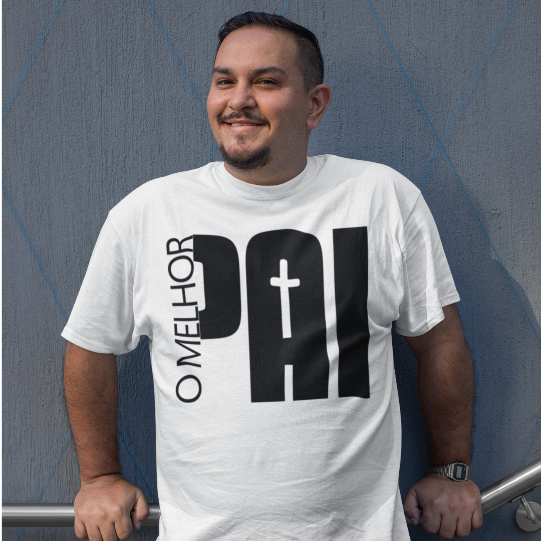 Camiseta masculina Plus Size -  O melhor Pai