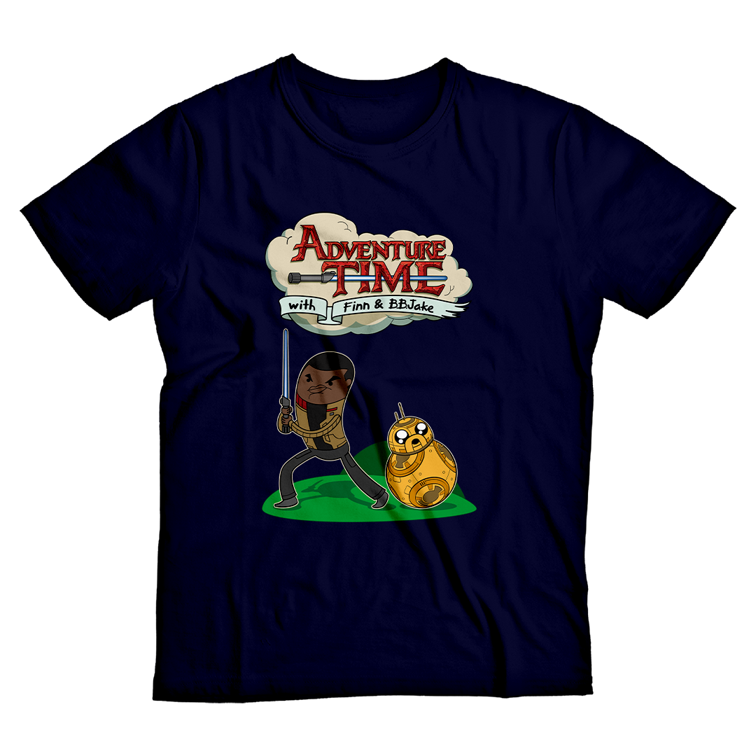 Nome do produto: Adventure Time <br>[T-Shirt Plus Size]</br>
