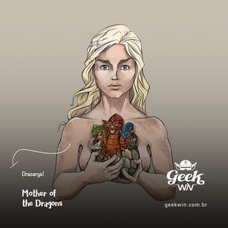 Nome do produto Mother of the Dragons<br>[Eco Bag]</br>