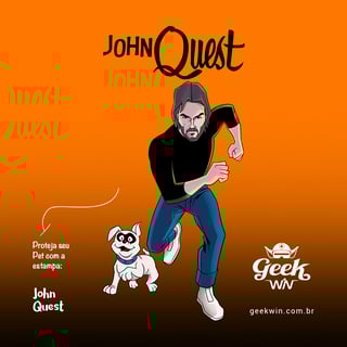 Nome do produto John Quest  <br>[T-Shirt Quality]</br>