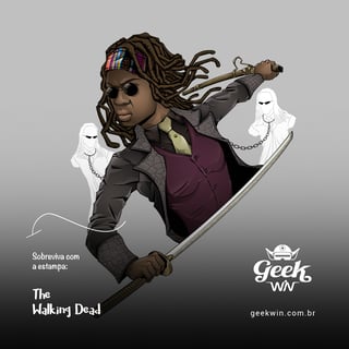 Nome do produto The Walking Dead <br>[Cropped]</br>