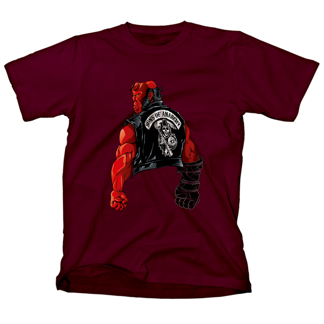Nome do produto: Sons of Hell <br>[T-Shirt Quality]</br>