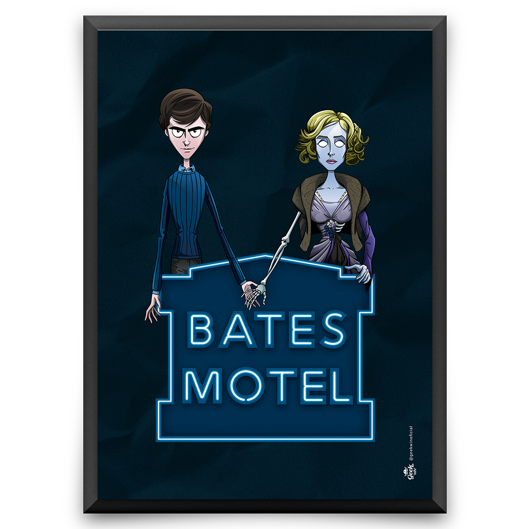 Nome do produto: Bates Motel<br>[Pôster]</br>