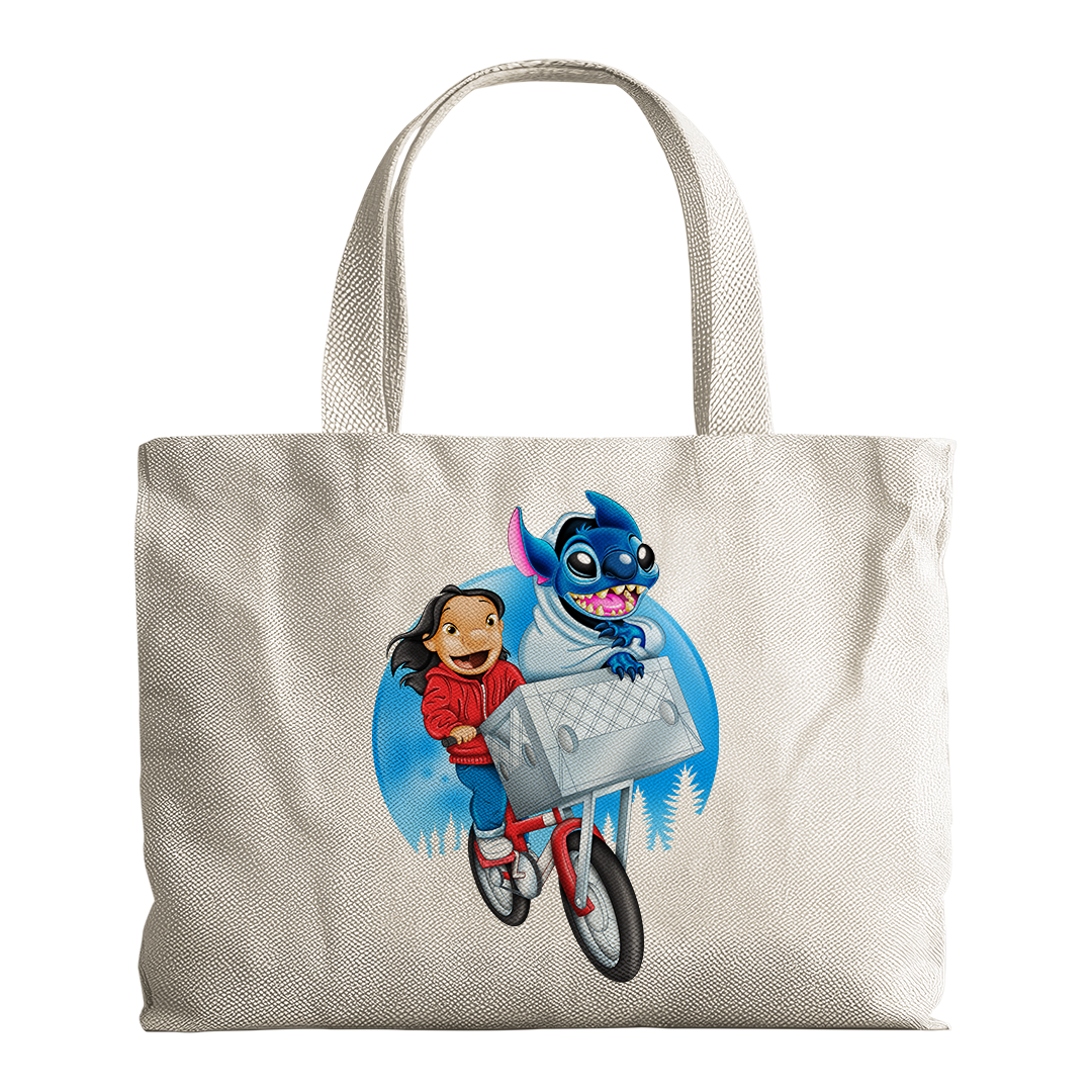 Nome do produto: Stitch o Extraterrestre <br>[Eco Bag Grande]</br>