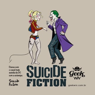 Nome do produto Suicide Fiction<br>[Eco Bag]</br>