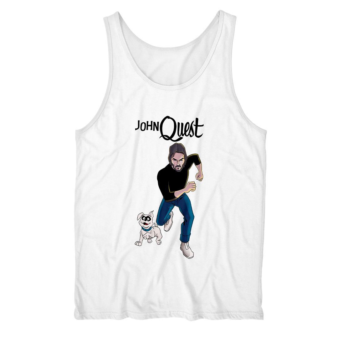 Nome do produto: John Quest <br>[Regata Masculina Quality]</br>