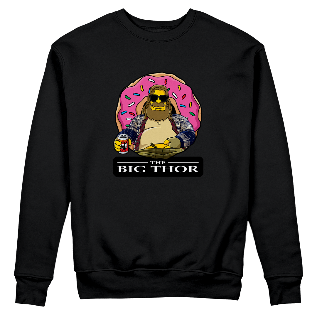 Nome do produto: The Big Thor <br>[Moletom Fechado Unissex]</br>