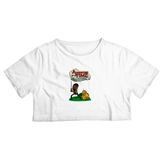 Nome do produto Adventure Time <br>[Cropped]</br>