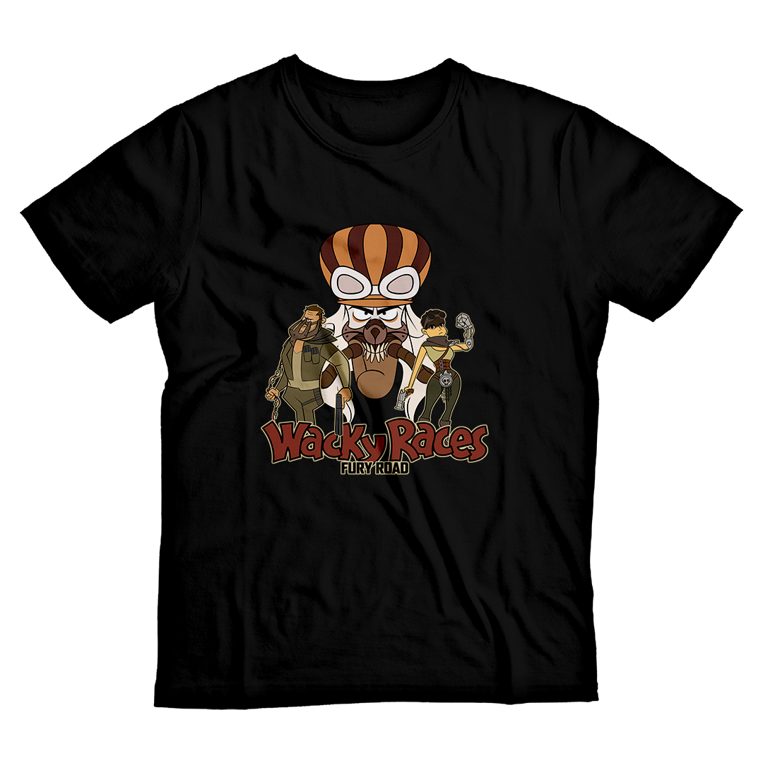 Nome do produto: Corrida Maluca <br>[T-Shirt Plus Size]</br>