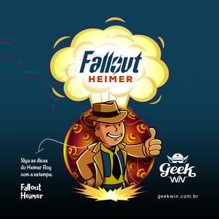 Nome do produto Fallout Heimer <br>[Moletom Fechado Unissex]</br>