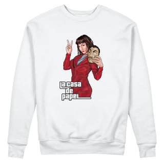 Nome do produto La Casa de Papel <br>[Moletom Fechado Unissex]</br>