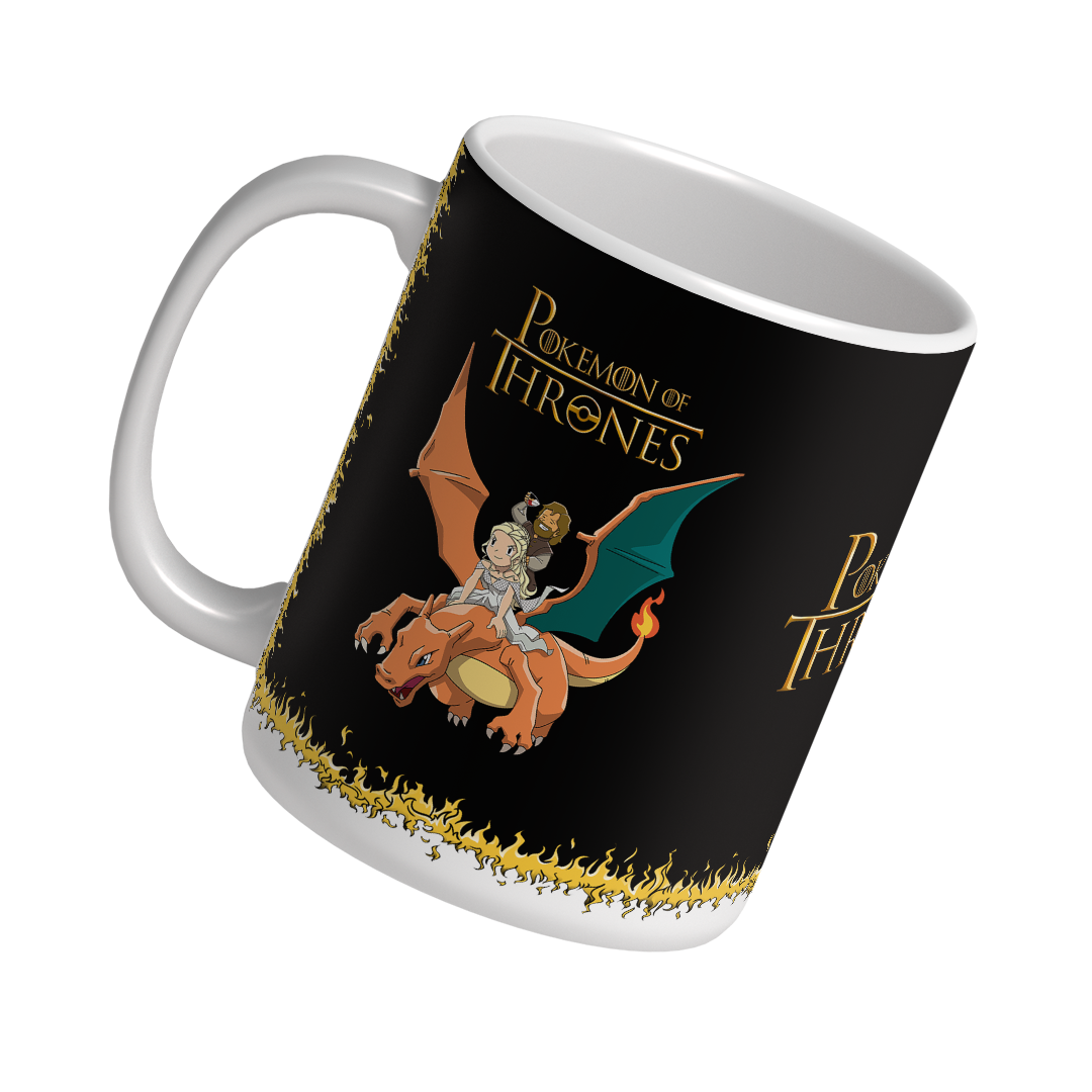 Nome do produto: Pokemon of Thrones <br>[Caneca]</br>