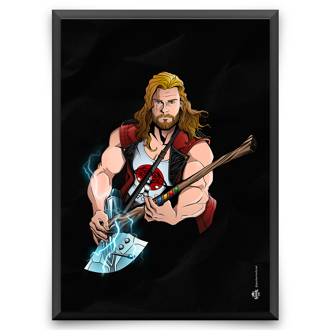 Nome do produto: Thor Hero<br>[Pôster]</br>